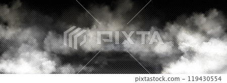 White smoke cloud with overlay effect White smoke cloud with overlay effect 119430554