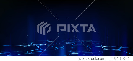 Ground surface with abstract light cracks Ground surface with abstract light cracks 119431065