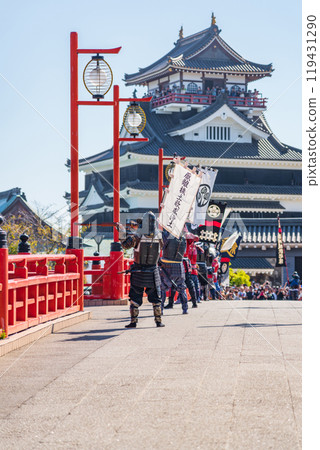 清須城信長祭、火繩槍表演(愛知縣清須市) 清須城信長祭、火繩槍表演(愛知縣清須市) 119431290