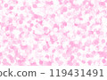 Background illustration of cute pink cherry blossom petals 119431491
