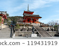 Kiyomizu-dera Temple West Gate Spring 119431919