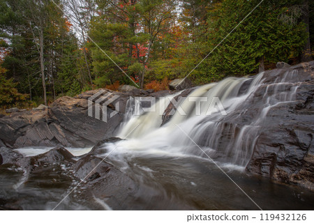 Wilson's Falls at Muskoka, Ontario, Canada. Wilson's Falls at Muskoka, Ontario, Canada. 119432126