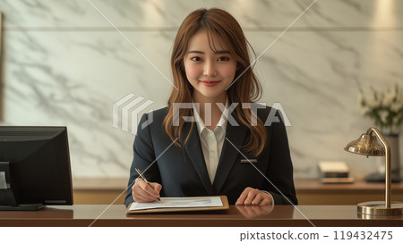 飯店接待員女士 119432475