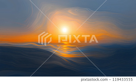 A Sunrise Felt: Warmth and Hope Through Abstract Perception. Generative AI 119433555