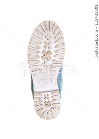 the sole of women's shoes the sole of women's shoes 119433601