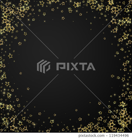 Starry night fairy tale background. Starry night fairy tale background. 119434496