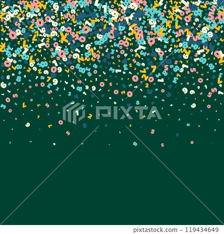 Concept of school background. Colorful childish Concept of school background. Colorful childish 119434649