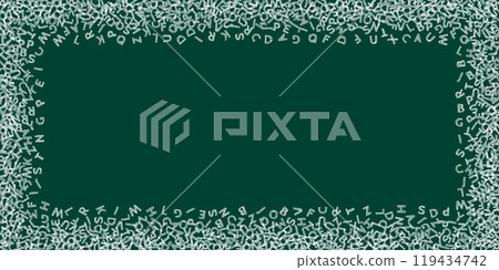 Concept of school background. Colorful childish 119434742