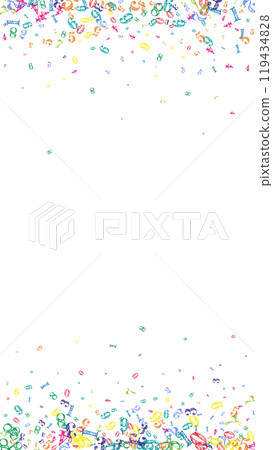 Concept of school background. Colorful childish Concept of school background. Colorful childish 119434828