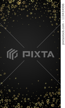 Christmas spirit. Scattered falling stars. Christmas spirit. Scattered falling stars. 119434996