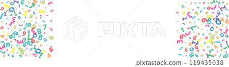 Concept of school background. Colorful childish Concept of school background. Colorful childish 119435038