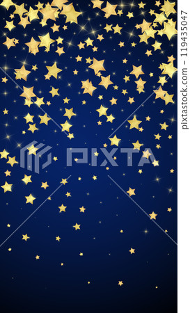 Magic stars vector overlay. Gold stars scattered Magic stars vector overlay. Gold stars scattered 119435047