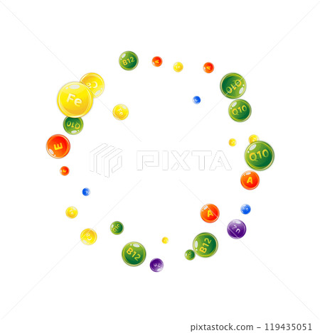 Vitamins and minerals complex. Multivitamins Vitamins and minerals complex. Multivitamins 119435051