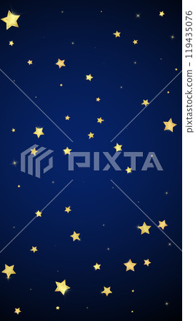 Magic stars vector overlay. Gold stars scattered Magic stars vector overlay. Gold stars scattered 119435076