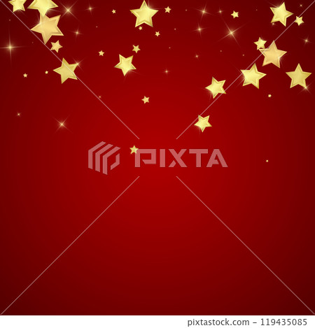 Magic stars vector overlay. Gold stars scattered Magic stars vector overlay. Gold stars scattered 119435085