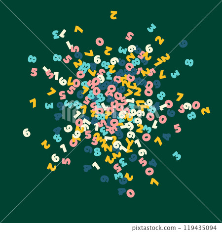 Concept of school background. Colorful childish 119435094