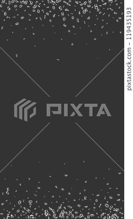 Flying digits and numbers. School math notebook Flying digits and numbers. School math notebook 119435193