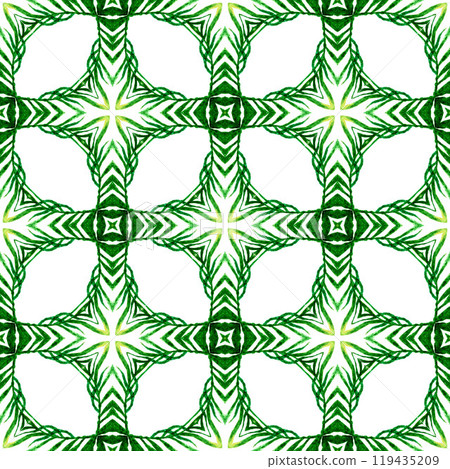 Tiled watercolor background. Green sublime boho Tiled watercolor background. Green sublime boho 119435209