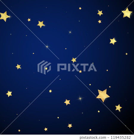 Magic stars vector overlay. Gold stars scattered Magic stars vector overlay. Gold stars scattered 119435282