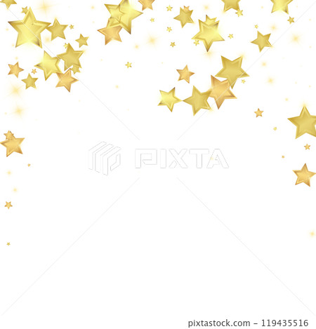 Magic stars vector overlay. Gold stars scattered Magic stars vector overlay. Gold stars scattered 119435516