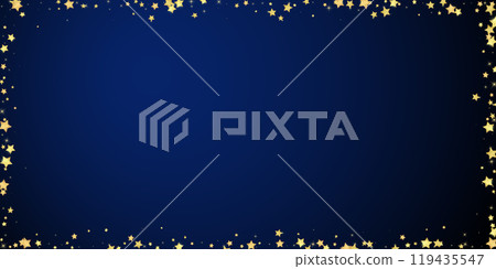 Magic stars vector overlay.  Gold stars scattered 119435547