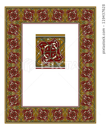 Vintage traditional realistic black and color frames set on white background isolated vector illustration Vintage traditional realistic black and color frames set on white background isolated vector illustration 119437628