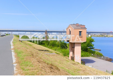 Edogawa Cycling Road, Ichikawa City, Chiba Prefecture October 2024 Edogawa Cycling Road, Ichikawa City, Chiba Prefecture October 2024 119437825