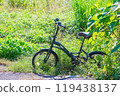 被遺棄在公園裡的自行車 119438137