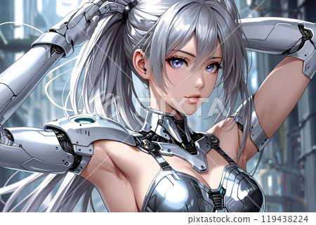機器人套裝美女 119438224