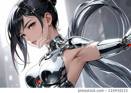 機器人套裝美女 119438225