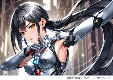 機器人套裝美女 119438226