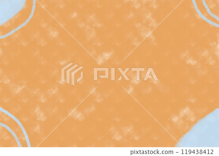 Gray pattern and orange uneven image (background material) 119438412