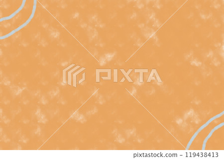 Gray pattern and orange uneven image (background material) 119438413