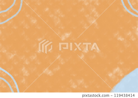 Gray pattern and orange uneven image (background material) 119438414