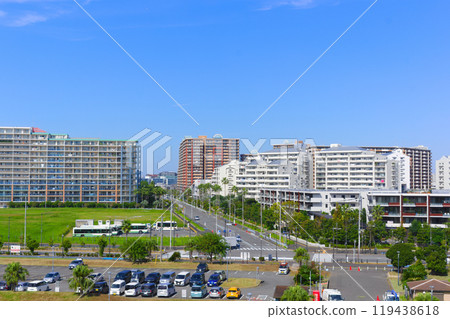 Scenery along the Shin-Urayasu coast in Urayasu City, Chiba Prefecture October 2024 119438618