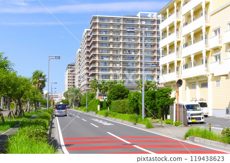 Scenery along the Shin-Urayasu coast in Urayasu City, Chiba Prefecture October 2024 119438623