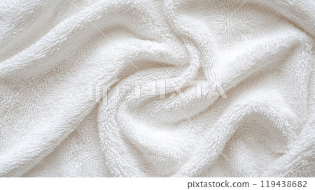 Soft and delicate towel surface 119438682