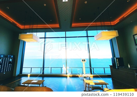 Cafe with sea view Cafe with sea view 119439110