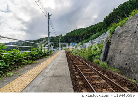 JR九州日南線高津站 119440599