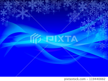 Snow crystal background material Snow crystal background material 119440882