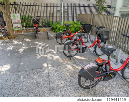 共享自行車自行車停車處（東京都千代田區） 119441319