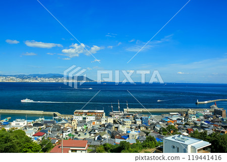 淡路島岩屋風景 兵庫縣 119441416
