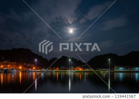 油津港的夜晚 119441567