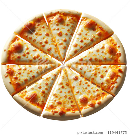 pizza on the board 119441775