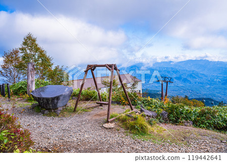 [Nagano Prefecture] Kiso-Ontake Ropeway Alpine Botanical Garden at Iimori Kogen Station 119442641