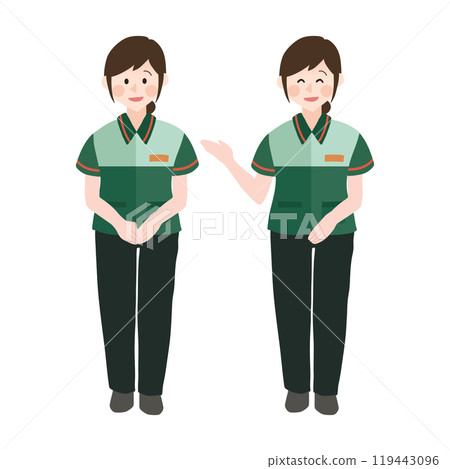 便利店店員 119443096