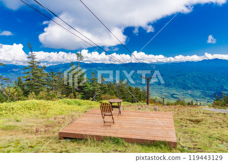 [Nagano Prefecture] Kiso-Ontake Ropeway, Iimori Kogen Station observation terrace 119443129