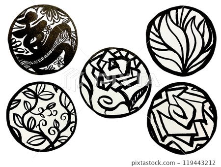 視覺藝術（圓圈靈感） 119443212