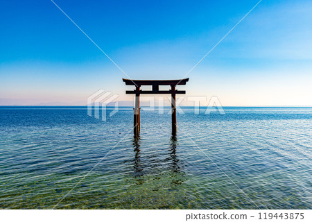 滋賀郡白須神社風景 滋賀郡白須神社風景 119443875