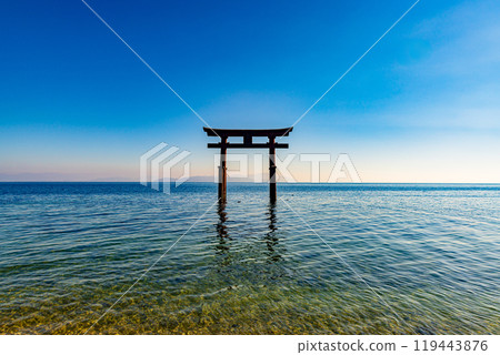 滋賀郡白須神社風景 119443876